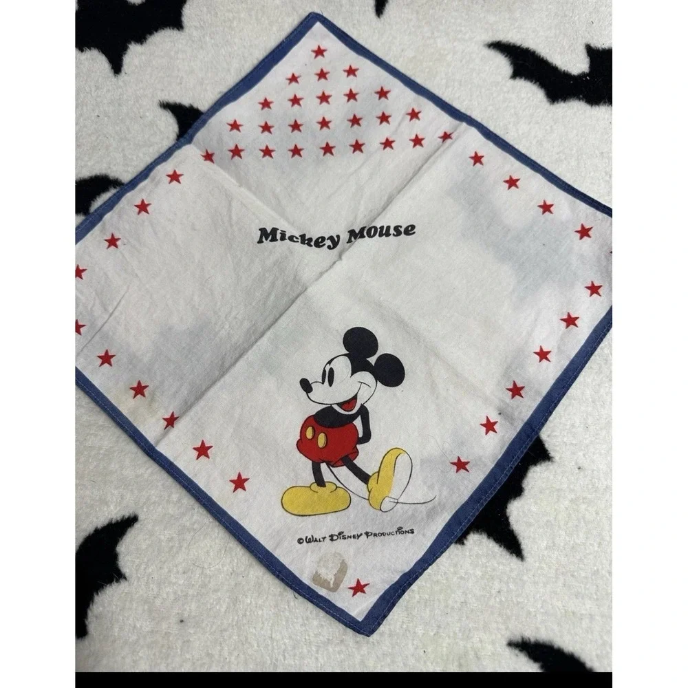 Vintage Mickey Mouse  handkerchief  Classic Walt Disney!